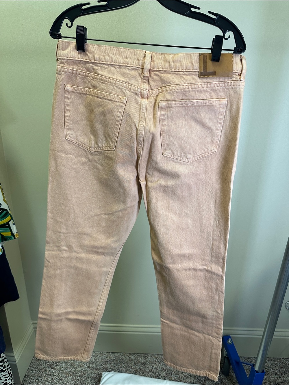 Lafayette 148 New York Straight-Leg Corduroy Pants in Tan